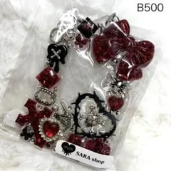 B500♡チェキケース♡トレカケース♡フォトフォルダー♡キーホルダー♡デコケース