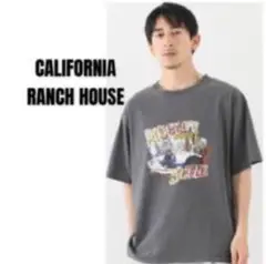 CALIFORNIA RANCH HOUSE DYED-T SKATE Tシャツ