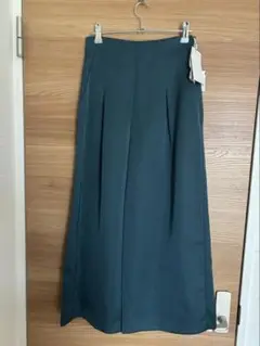 【新品】　CELFORD サテンワイドパンツ　36