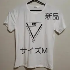 サイズM　白Tシャツ　新品　未使用　　　　吸汗速乾　❌値下げ