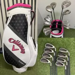 レディースゴルフクラブセット【Callaway】【GBB】初心者用　キャロウェイ
