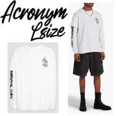 【定価4万】ACRONYM S29-PR-B Tシャツ 長袖 ホワイト L