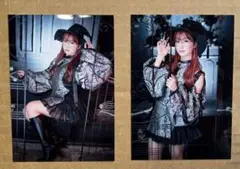 伊波ユリ　都内人気コスプレイヤー展　限定販売ブロマイド（生写真）2枚セットコンプ