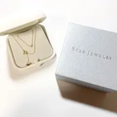 スタージュエリー STAR JEWELRY ハート ネックレス ゴールド