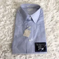 【新品未使用】burberrys バーバリー ビジネス 長袖 シャツ 綿100