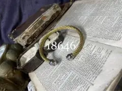 18646 ゴールドのバングル