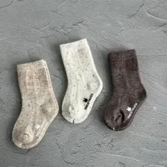 新品 つぶつぶキッズ靴下 3足セット