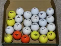 ゴルフボール 24個セット Srixon Nikeなど ロストボール