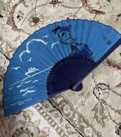 扇子　ディズニー　ドナルドダック　うちわ　ディズニーリゾート　ドナルドせんす