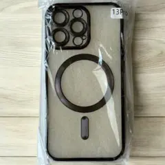 iPhone13Pro対応　ケース ブラック　　MagSafe対応◎