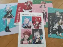 ウマ娘 プリティーダービー ローソン限定 A4クリアファイル 5枚セット