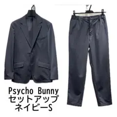 超希少Sサイズ❗️【GOLF兼用】PsychoBunny セットアップ ネイビー