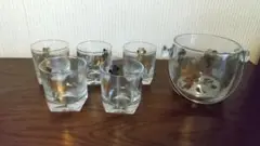 グラス アイスペール セット