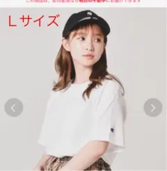 チャンピオン　Tシャツ　白　L