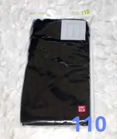 ⭐︎新品未開封⭐︎UNIQLOベビーレギンス（七分丈）90 ブラック