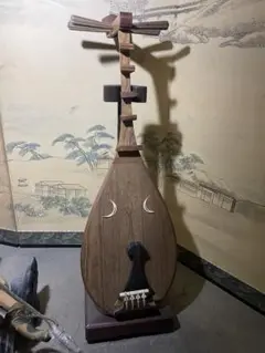 【22】 筑前琵琶用 撥・欅（16cm） 22】 筑前琵琶用 撥・欅（16cm）