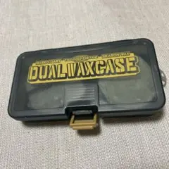DUAL WAXCASE ワックスケース 透明/グレー　自宅保管　2個入るサイズ