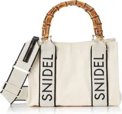 snidel バンブーロゴバッグ