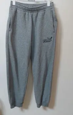 PUMA 裏起毛グレー スウェットパンツ