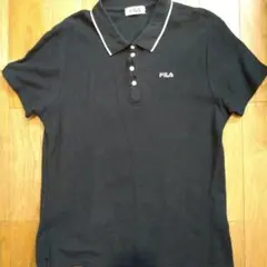 FILA 半袖ポロシャツ 黒