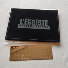 氷室京介/L'EGOISTEテレカロゴプレートリングセット 氷室京介/L'EGOISTEテレカロゴプレートリングセット - メルカリ