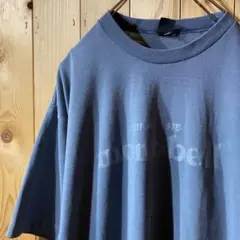 ss4873 mont-bell モンベル Tシャツ ロゴ 紺 XL 日本製