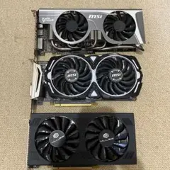 グラフィックボードセット Radeon RX580 RX470 HD7870