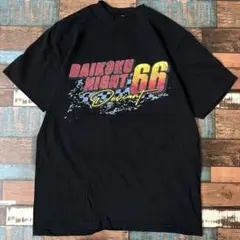 ビンテージ　古着　レーシング　Deviant メンズ　半袖tシャツ　黒　L