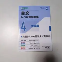 大学入試対策　 東進ブックス　古文レベル別問題集4 中級編