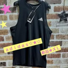 ☆新品❣️ａｄｉｄａｓ☆★☆アディダス☆トレーニングランニングTシャツ☆ＸＬ