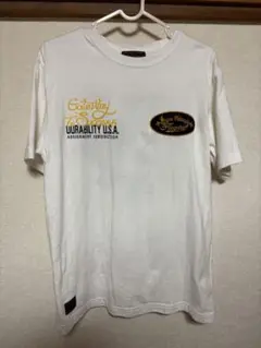 フラッグスタッフ スヌーピー刺繍半袖Tシャツ M