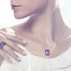 ■美品■ SWAROVSKI☆スワロフスキー ヴィニ タンザナイト