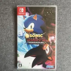 【美品】Switch ソニック×シャドウジェネレーションズ