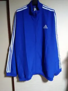 3XO/青/新品/adidas アディダス/メンズ 薄手 ジャケット 5L 春夏