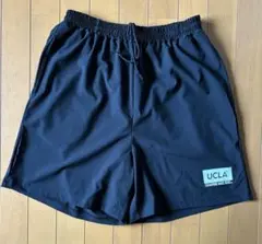 UCLA カリフォルニア大学ハーフパンツ ストレッチ ブラック Lサイズ