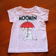 2つ選んで500円対象商品!!ユニクロ　MOOMIN ピンク Tシャツ 110