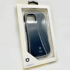 新品 未使用 iFace iPhone 14 ケース　くすみブラック