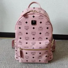 MCM リュック ピンク ひめ 。 MCM ピンク リュック - メルカリ