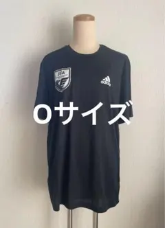 adidas アディダス JFA サッカーウェア 半袖シャツ 黒 Oサイズ