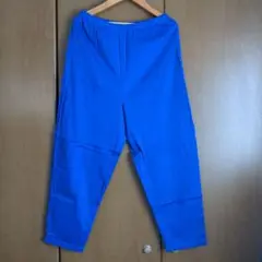 中川政七商店/涼やか綿の重ね着パンツ　テーパード 青
