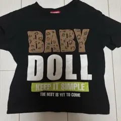 BABY DOLL ブラック Tシャツ