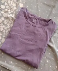 【美品】GAP 薄いパープル 長袖Tシャツ　XXS
