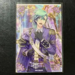 美風藍　箔押し風クリアカード