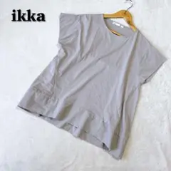 美品 ikka イッカ トップス 半袖 Mサイズ 夏トップス