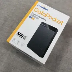 UnionSine 500GB 外付け ハードディスク HD2510