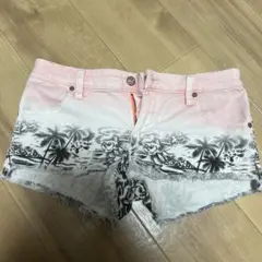 ROXY パームツリー柄 Mサイズ ショートパンツ