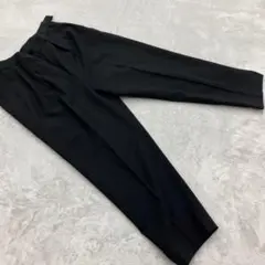 フォーマルパンツ ビジネス ゆったり ブラック レディース