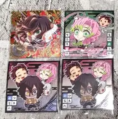 鬼滅の刃　にふぉるめーしょん　シール　4枚