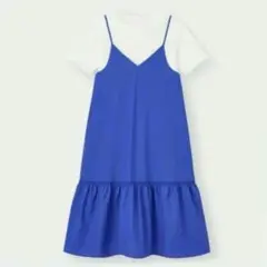 未使用！！GU❤フリル キャミワンピース❤カジュアルワンピー❤kids 140