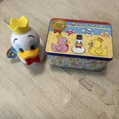ディズニーパルパルーザ ドナルド スーベニア スナックケース 缶